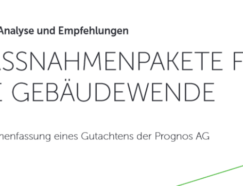 Policy analysis and recommendations for building modernisation